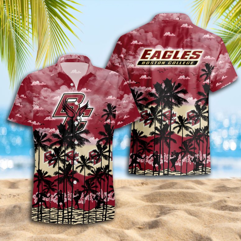 Boston College Eagles | Hawaiian Shirt Trending Summer. Gift For Fan S88912