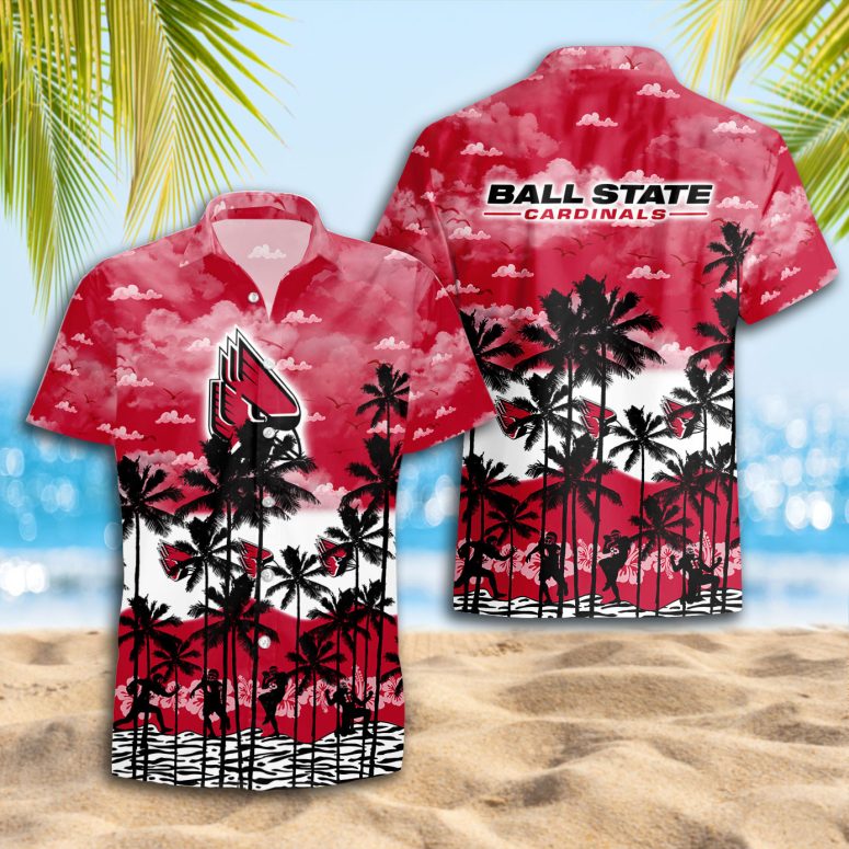 Ball State Cardinals | Hawaiian Shirt Trending Summer. Gift For Fan S88912