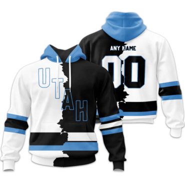 Utah Hockey Club | Personalize Home Mix Away Hoodie