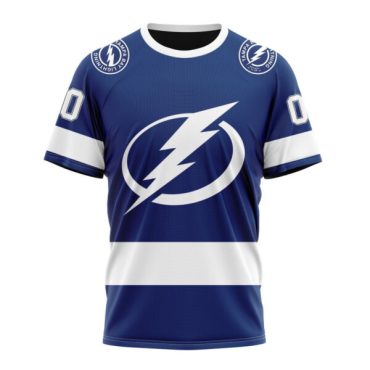 Tampa Bay Lightning | Home 3D Cotton T-Shirt