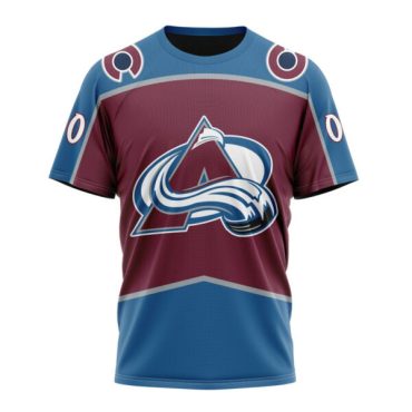 Colorado Avalanche | Home 3D Cotton T-Shirt