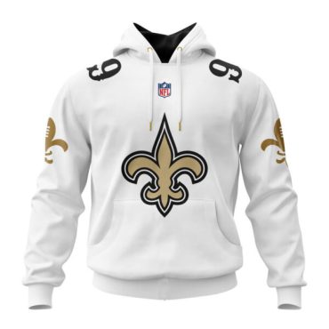 New Orleans Saints | Personalized Hoodie Away Design