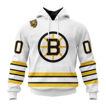 Boston Bruins | Personalized Away Hoodie Jerseys