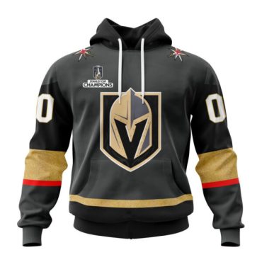 Vegas Golden Knights | Personalized Away Hoodie Jerseys