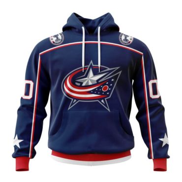 Columbus Blue Jackets | Personalized Home Hoodie Jerseys