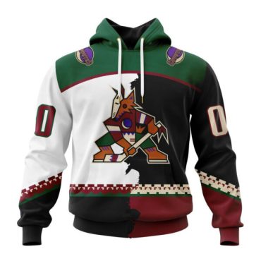 Arizona Coyotes | Personalize Home Mix Away Hoodie