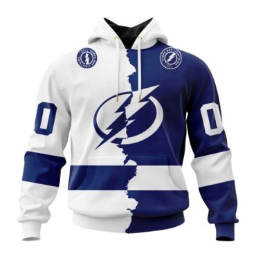 Tampa Bay Lightning | Personalize Home Mix Away Hoodie