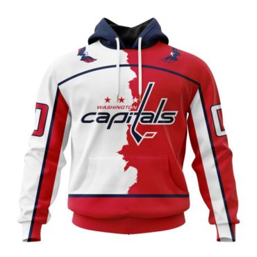 Washington Capitals | Personalize Home Mix Away Hoodie