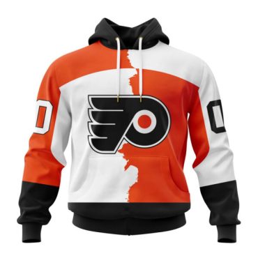 Philadelphia Flyers | Personalize Home Mix Away Hoodie