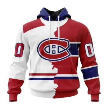 Montreal Canadiens | Personalize Home Mix Away Hoodie