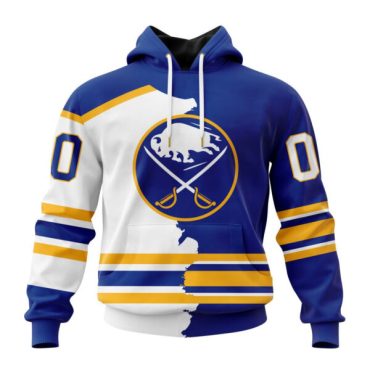 Buffalo Sabres | Personalize Home Mix Away Hoodie