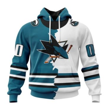 San Jose Sharks | Personalize Home Mix Away Hoodie