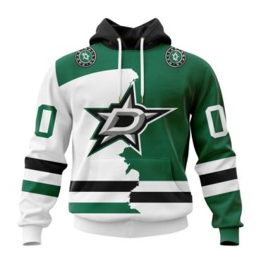 Dallas Stars | Personalize Home Mix Away Hoodie