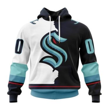 Seattle Kraken | Personalize Home Mix Away Hoodie