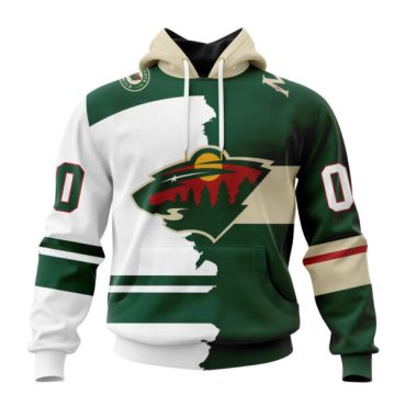 Minnesota Wild | Personalize Home Mix Away Hoodie