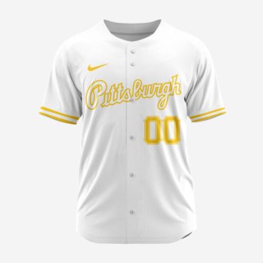 Pittsburgh Pirates | Personalized Reverse Retro Concept Jersey All Printed