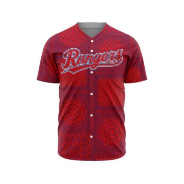 Texas Rangers | Personalized Paisley Design Jersey All Printed