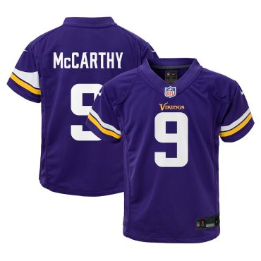 Infant Minnesota Vikings J.J. McCarthy Nike Purple Team Player Game Jersey