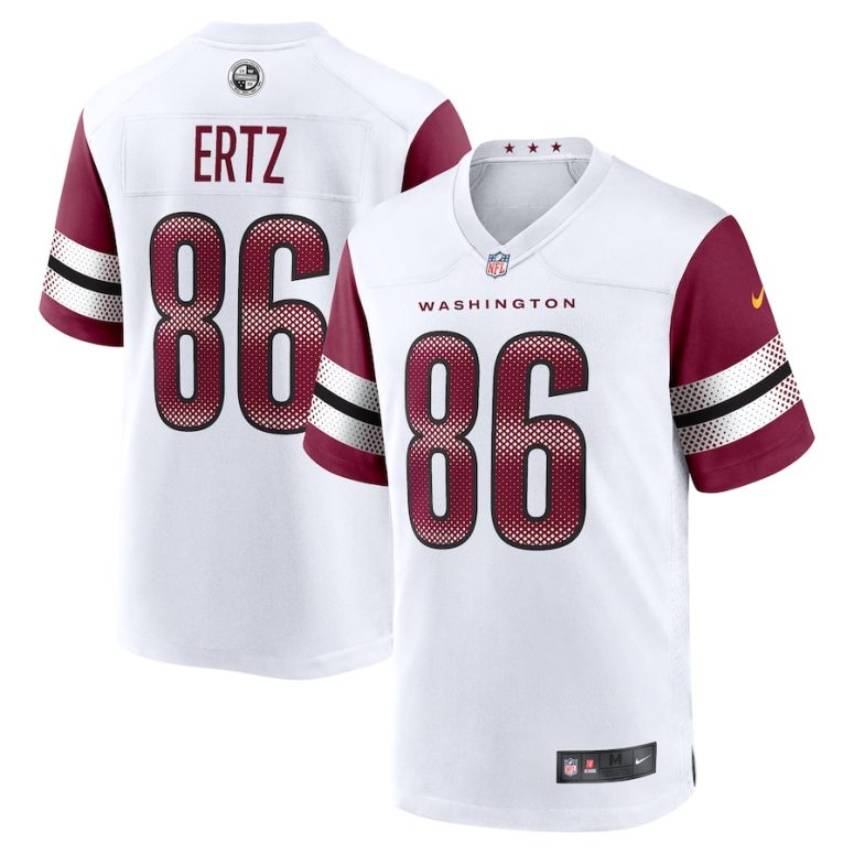 Men's Washington Commanders Zach Ertz Nike  White Game Jersey