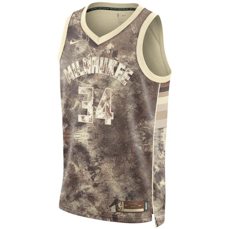 Milwaukee Bucks Nike MVP Select Series Jersey - Giannis Antetokounpo - Mens