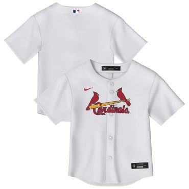 Toddler St. Louis Cardinals White Home Replica Jersey