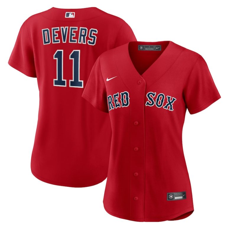 Women's Boston Red Sox Rafael Devers Nike Red Alternate Replica Player Jersey