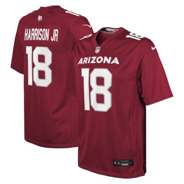 Youth Arizona Cardinals Marvin Harrison Jr. Nike Cardinal  Player Game Jersey